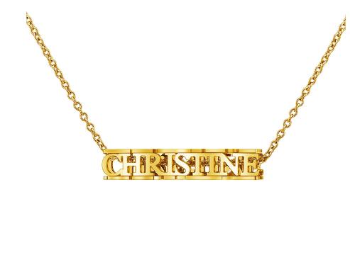 3D Personalized Name Necklace