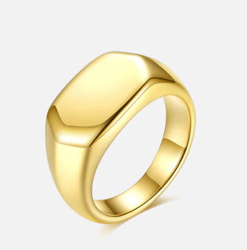 bold signet ring