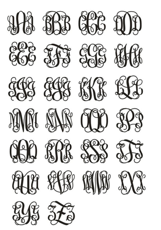 Script Monogram Ring - Silver